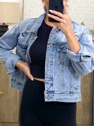 Night + Day Denim Jacket | Denim | FINAL SALE